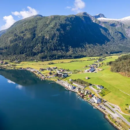 Alongside The Beautiful Fjaerlandsfjord